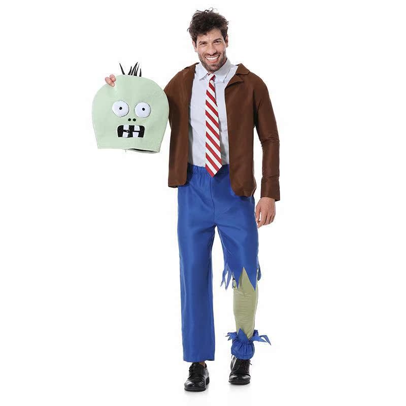Zombie Role-playing Costume Pl - Plant Parent Costume ulasan dan harga